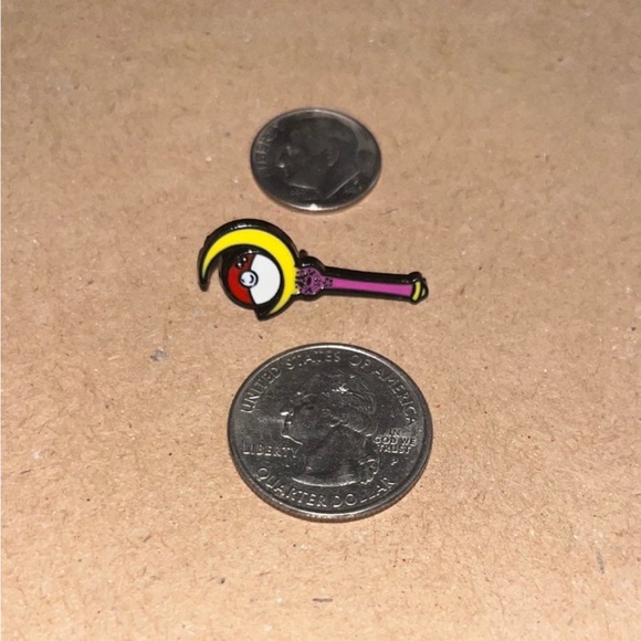 Sailor Moon/ Pokémon Wand Pin - Picture 3 of 3